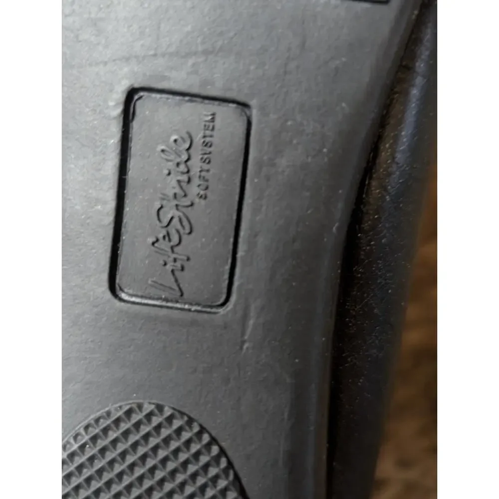 New! Life Stride Soft System Shoes Womens 9 W Black Loafers Slip On Career